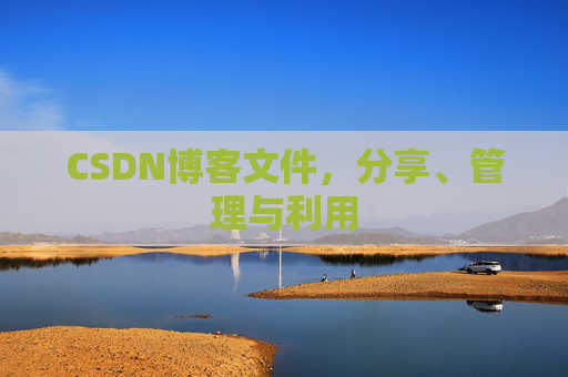 CSDN博客文件，分享、管理与利用